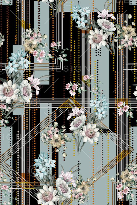 秋冬华亿平台印花华亿平台图片