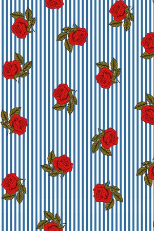 复古印花华亿平台图片