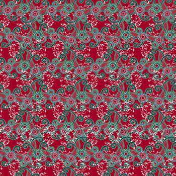 复古印花华亿平台图片