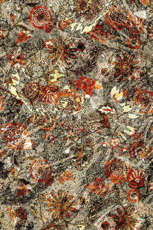 抽象印花华亿平台图片