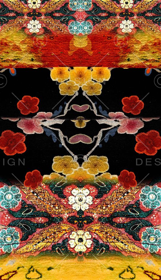 定位花印花华亿平台图片