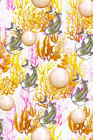 珊瑚印花华亿平台图片