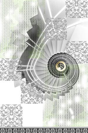 抽象印花华亿平台图片