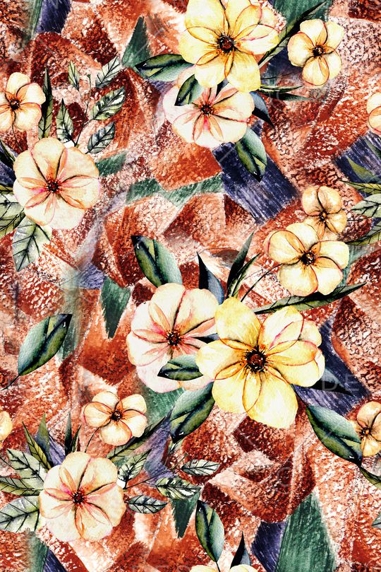 秋冬华亿平台印花华亿平台图片