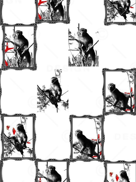 抽象印花华亿平台图片