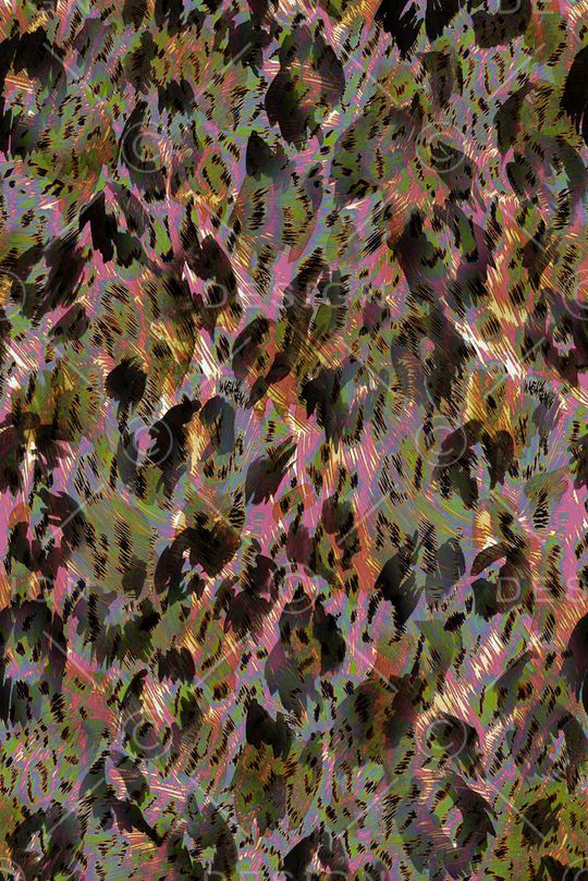 动物纹印花华亿平台图片