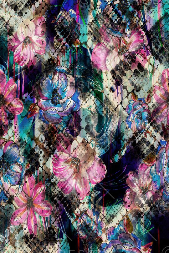 定位花印花华亿平台图片