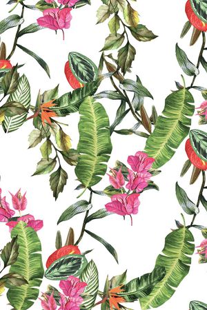 棕榈树印花华亿平台图片