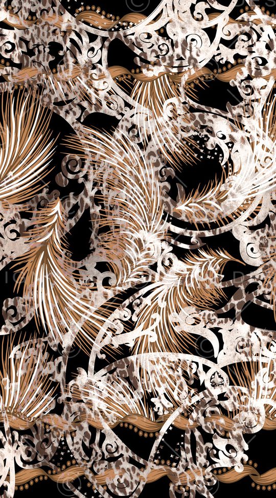 抽象印花华亿平台图片