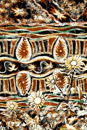 抽象印花华亿平台图片