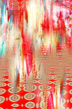 抽象印花华亿平台图片