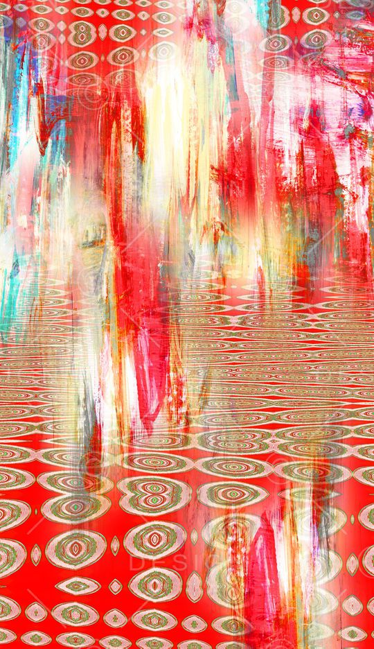 抽象印花华亿平台图片