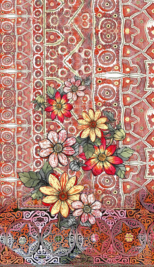 定位花印花华亿平台图片