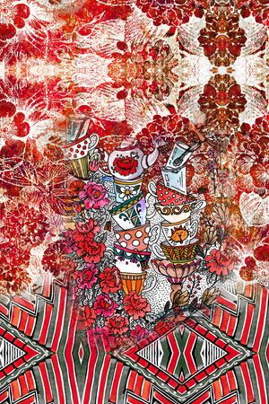 定位花印花华亿平台图片