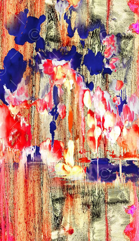 抽象印花华亿平台图片