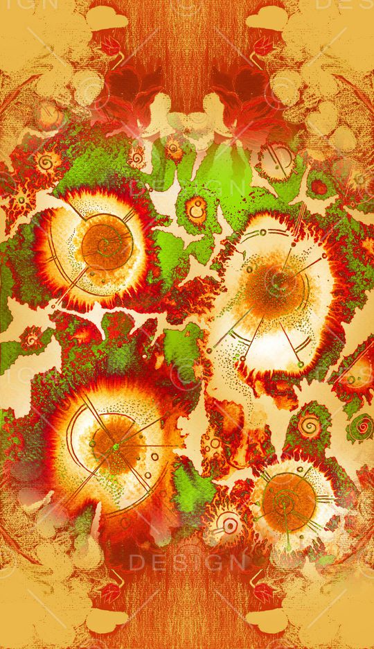 抽象印花华亿平台图片