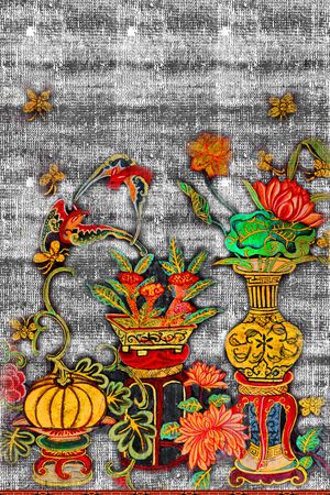 肌理印花华亿平台图片