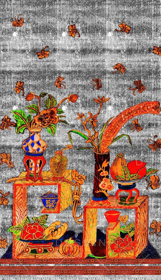 肌理印花华亿平台图片