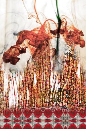 笔触印花华亿平台图片