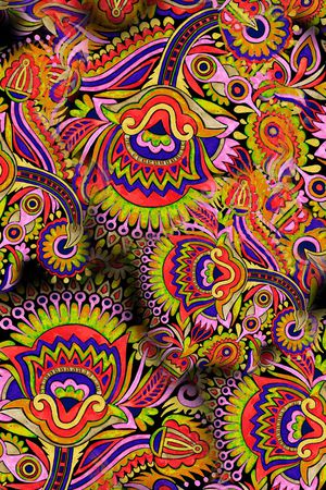 笔触印花华亿平台图片