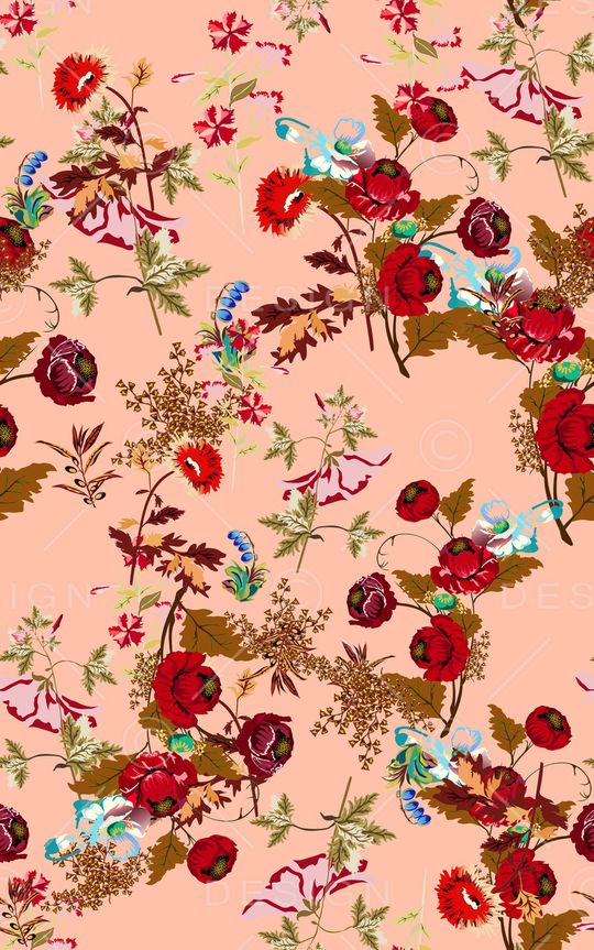 小碎花印花华亿平台图片