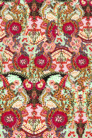 笔触印花华亿平台图片