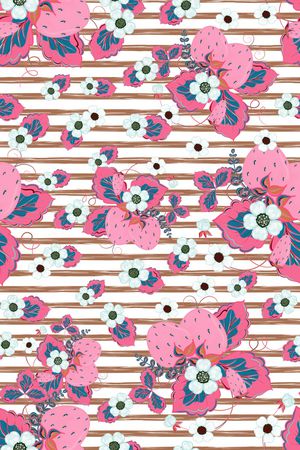 清爽印花华亿平台图片