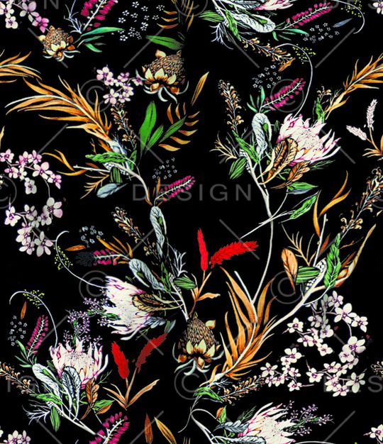 抽象印花华亿平台图片