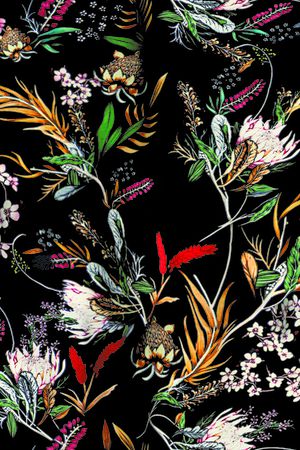 抽象印花华亿平台图片