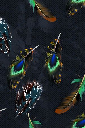 抽象印花华亿平台图片