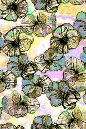 抽象印花华亿平台图片