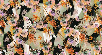 抽象印花华亿平台图片