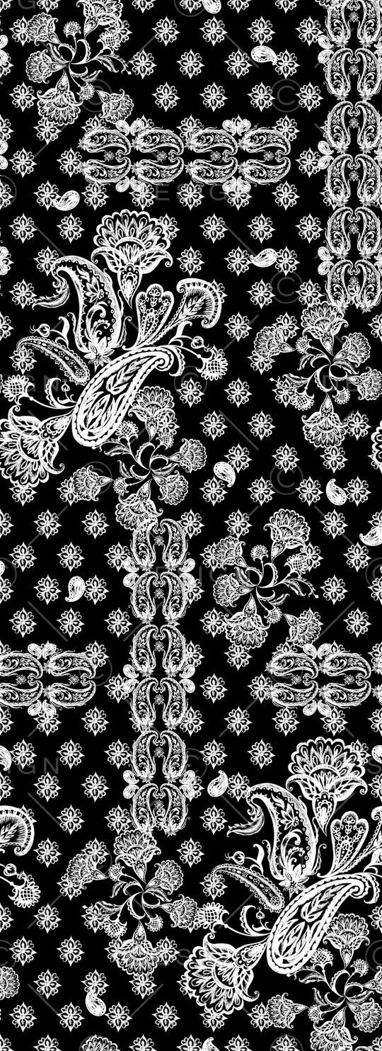 佩斯利印花华亿平台图片