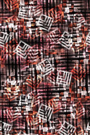 抽象印花华亿平台图片