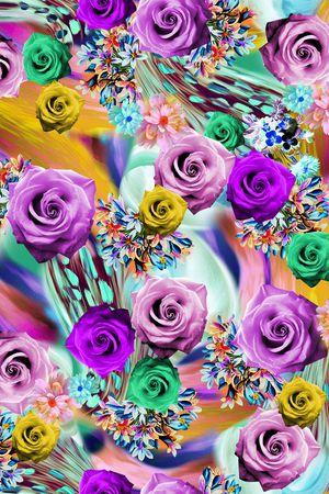 大牌风印花华亿平台图片