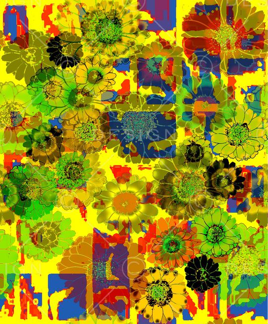 抽象印花华亿平台图片