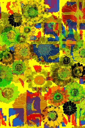 抽象印花华亿平台图片