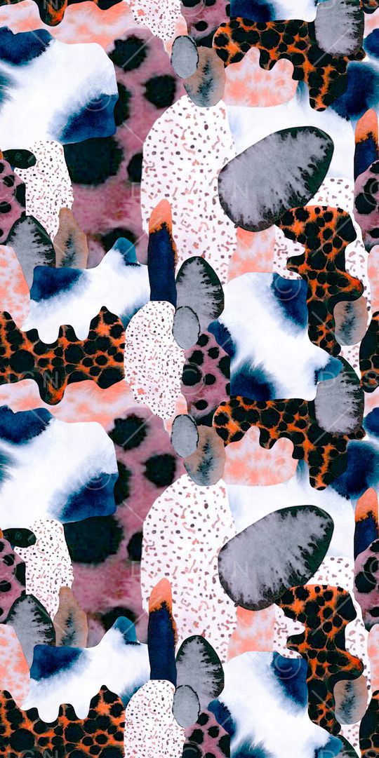 抽象印花华亿平台图片