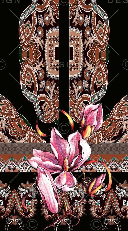 大牌风印花华亿平台图片