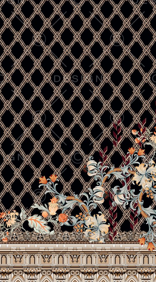 大牌风印花华亿平台图片