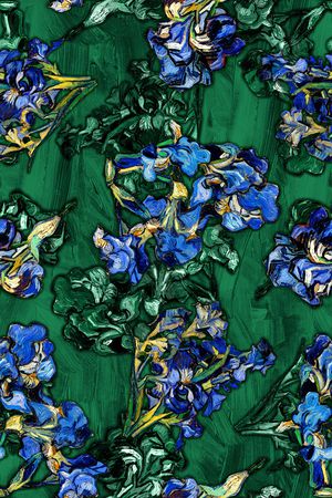 抽象印花华亿平台图片