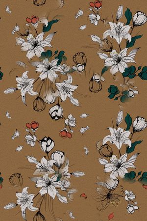 秋冬华亿平台印花华亿平台图片