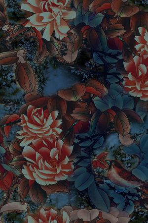 香云纱印花华亿平台图片