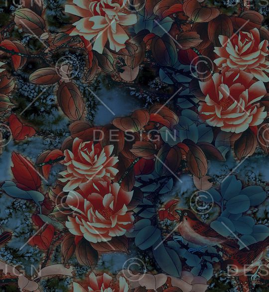 香云纱印花华亿平台图片