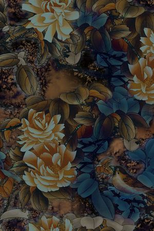 香云纱印花华亿平台图片