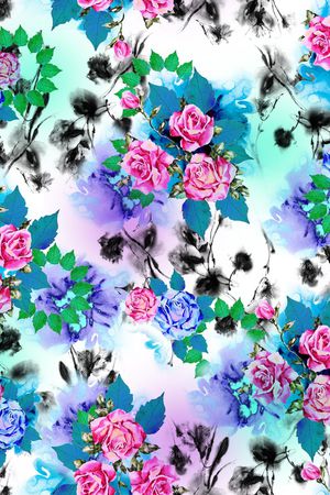 大牌风印花华亿平台图片