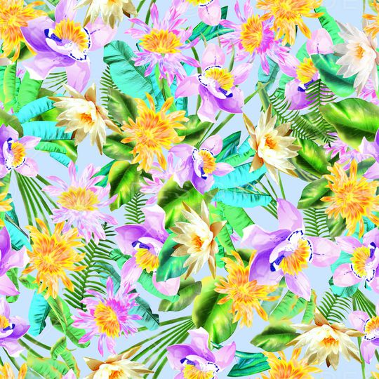 大牌风印花华亿平台图片