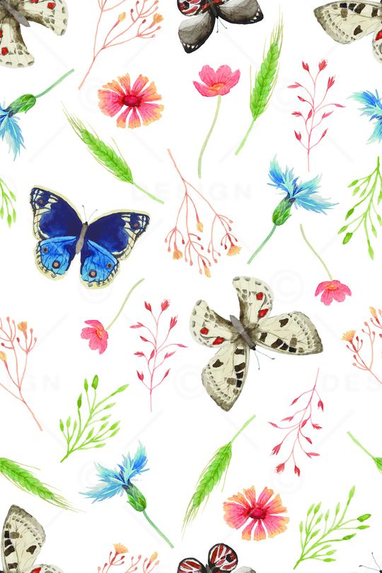 手绘花卉印花华亿平台图片