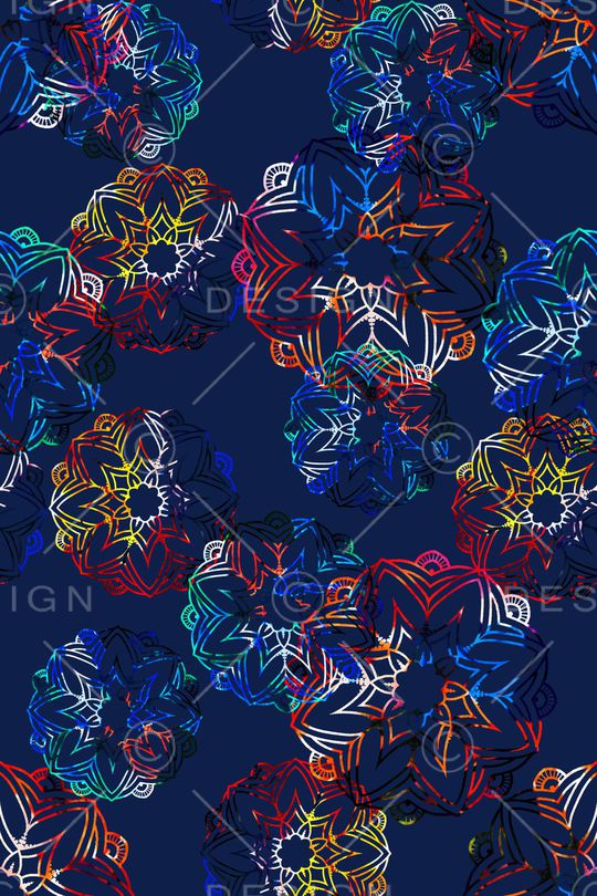 传统华亿平台印花华亿平台图片