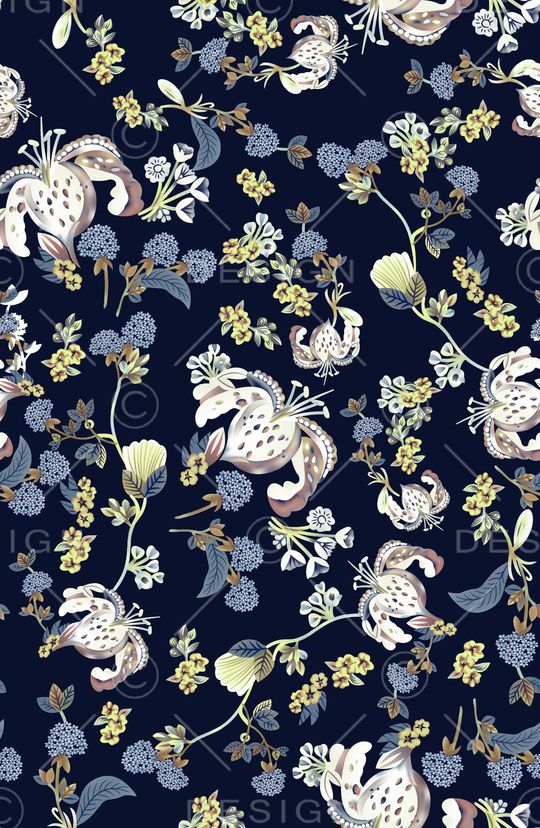 秋冬华亿平台印花华亿平台图片